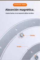 Panel LED 220V Luz De Techo Reemplazo Módulo LED 72W Redondo Cuadrado Placa De Luz 6000K/4000K Módulo Para Luces De Ventilador De Techo - details 4