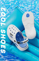 Zapatillas De Hombre Para Playa Y Exterior Antideslizantes Cómodas Con Funda Superior De Inyección Material EVA Sin Tacón - details 2