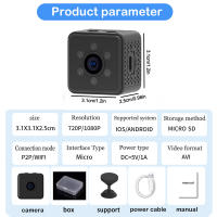 Cámara De Seguridad IP HD Wireless WiFi V3 Mini Super Pequeña Con Soporte De Grabación En MicroSD Control Remoto ON/OFF Y Soporte De Descanso Para El Hogar - details 10