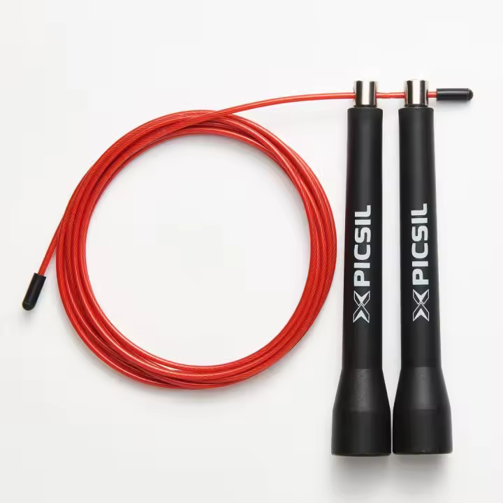 PicSil Comba Profesional Cross Training, Rodamientos Dobles para Mayor Velocidad, Ideal para Saltar, Fitness, Boxeo, Gym y MMA, Resistente y Adaptable para Hombres, Mujeres y Niños, Material ABS - 1