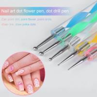 Set De Pinceles Para Uñas Profesionales Para Acrílico UV Gel Dibujando Puntos Manicura Arte De Uñas Herramientas De Accesorios De Maquillaje - details 9