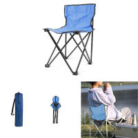 Silla Plegable de Pesca 47x31x31cm | Ligera y Resistente hasta 80kg | Camping y Aire Libre - details 2