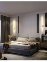 Luz De Pared Moderna LED Para Decoración De Habitaciones Y Salones Iluminación Simplicidad Para TV Y Electrodomésticos Material De Aluminio Certificación Incluida - details 9