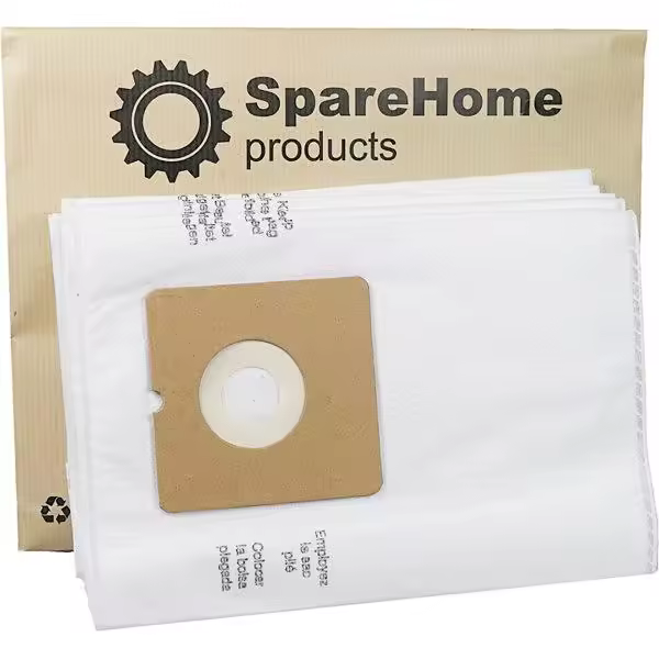 Bolsas aspirador Ufesa UFESA: AT306 - AT7407 - AT7407 MOUSY E - AT7506 - AT9120 - AT9220.  - 10 unidades -    SpareHome®  400ME0001U - 1