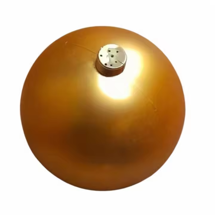 DESTELLO S.L. Bola Navidad Mate Oro Dorado 40 Cm - Decoración Navideña - 1