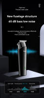 Cortador De Pelo Profesional Kemei KM-1115 Para Hombres Carga Rápida Trimmer De Cabello Sin Cable Motor Rotativo Acero Inoxidable Menos De 0.5mm - details 8