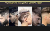 Máquina de Cortar Pelo Profesional, Cortapelos inalámbrico Hombre Cortador de Pelo Recargable con Hoja T, Recortadora de Barba con 4 Peines-guía para Uso de Hogar y Peluquería - details 2