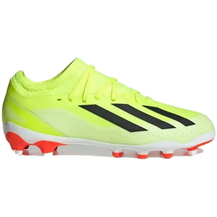 Botas de Futbol Adidas X Crazyfast League Mg para niños en color amarillo - 1
