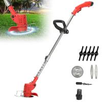 Nuevo Cortadora de césped inalámbrica con batería de iones de litio, herramienta de jardín potente, 18000RPM - details 0