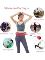 Anillos De Ejercicio Ajustables Para Adultos Con Cordones Desmontables Y Pesas Para Pérdida De Peso Tamaño plus 2 En 1 Para Entrenamiento Cardio Muscular En La Cintura - details 7
