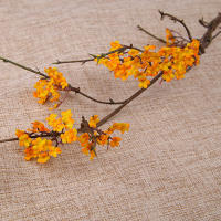 Arreglo De Flores Artificiales De Seda Largarama De Cerezo Falso Para Boda Fiesta Hogar Mesa Decoración 8 Ramas DIY - details 15