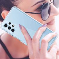 Funda De Silicona Transparente Para Samsung Galaxy A05 A05S A15 A04s A04 A04E A14 A24 4G A34 A54 5G Antigolpes Y Resistentes a Arañazos Y Huellas 1.5MM - details 1