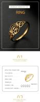 Anillo De Acero Inoxidable Lemegeton Ojo De Horus Antiguo Egipto Amuleto Irlandés Para Mujer Joyería De Fiesta Boda Protección Vintage Unisex - details 0