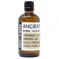Aceite Base de Almendras Dulces, 100% Puro, 100% Natural, Piel Seca, Nutrición, Propiedades Antiinflamatorias, Extracción Prensado en Frío,100 ml, AWArtisan - details 0