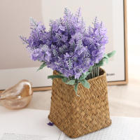 Ramo Artificial De Flores De Lavanda Para Bodas Y Fiestas Románticas Decoración Para Vaso Hogar Y Fondo De Fotografía - details 0