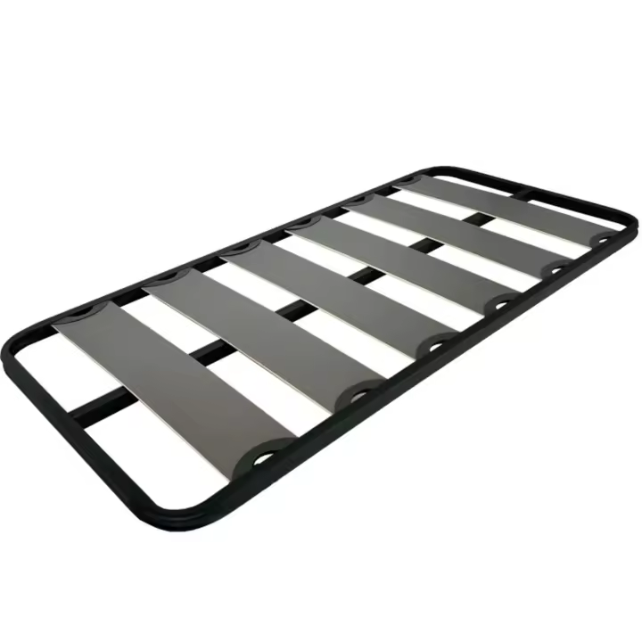 Somier Balda Ancha en Varias Medidas, Tubo de Acero 40x30 mm, Refuerzo Central, Láminas de chopo-Flex Con o Sin Patas - 1