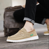 Zapatos De Lona Para Hombre Retro Ligeros Y Confortables Mocasines De Verano Calzado Casual De Negocios Para Primavera/Otoño - details 10