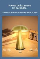 Lámpara De Noche En Forma De Honguito LED Recargable Para Decoración De Dormitorio Oficina Mesa Restaurant Hotel Bar Iluminación Dimmable - details 6