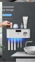 Set De Organizador Para Baño Con Soporte De Dientes Eléctricos Y Desinfección UV Secado Montaje En Pared Incluye Pasta De Dientes - details 11