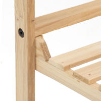 Estantería de Madera y Bambú - The Secret Home - Organizador Multiusos - 2 Baldas - details 2