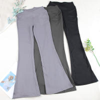 CHRLEISURE Leggings De Piso Completo Con Bolsillos Y Punta Abierta Para Mujer Pantalones De Yoga Elásticos Con Efecto Levantador De Glúteos - details 1