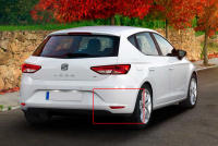 Reflector De Parachoques Trasero Derecho Para Seat Leon Hatchback 2013-2016 Pieza De Repuesto De Alta Calidad No Incluye Luz - details 6