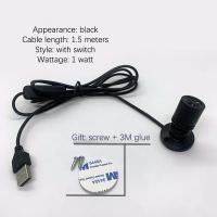 Spotlight LED Mini Potenciado Por USB 1W/3W DC5V Lámpara De Escritorio Para Joyería Armario Mostrador Exhibición Luz De Techo Con Interruptor - details 9