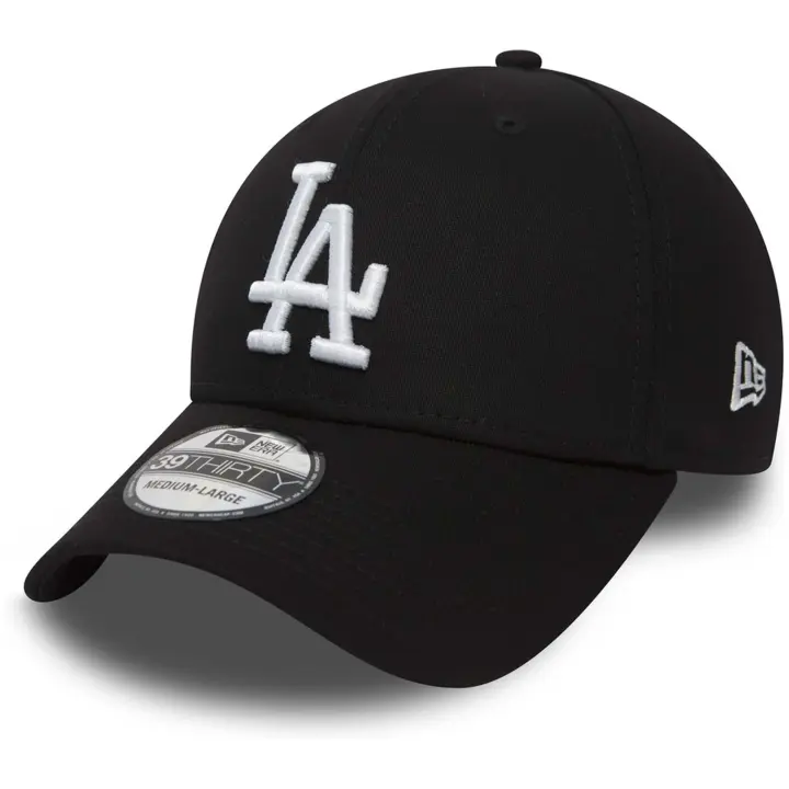 Gorra New Era 39Thrity Los Angeles Dodgers para hombre en color negro - 1
