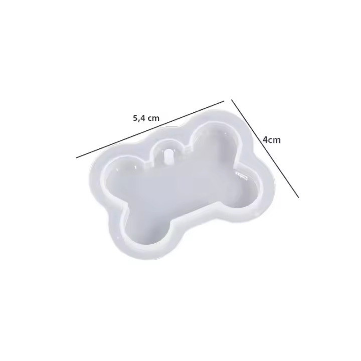 Molde De Silicona Para Llavero Creativo Pendiente Redondo Y Corazón Para Hacer Joyas DIY Epoxy Resina Molde De Casting Decorativo - 1