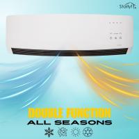 STARLYF Calefactor Portátil, Calefactor cerámico de baño, Dormitorio, Calor con Temporizador, Mando a Distancia, Máxima eficiencia energética, Opción de Ventilador en verano - details 0