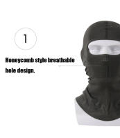Balaclava De Ciclismo Con Alta Elasticidad Y Transpirabilidad Máscara Facial Completa Para Deportes Al Aire Libre Esquí Motocicleta Bufanda Capa Interna De Casco - details 5
