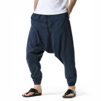 Pantalones Harem Hiphop Para Hombre Pantalones Casuales Yoga Libre De Caderas Estilo Deportivo Material Algodón Talla Grande - details 10