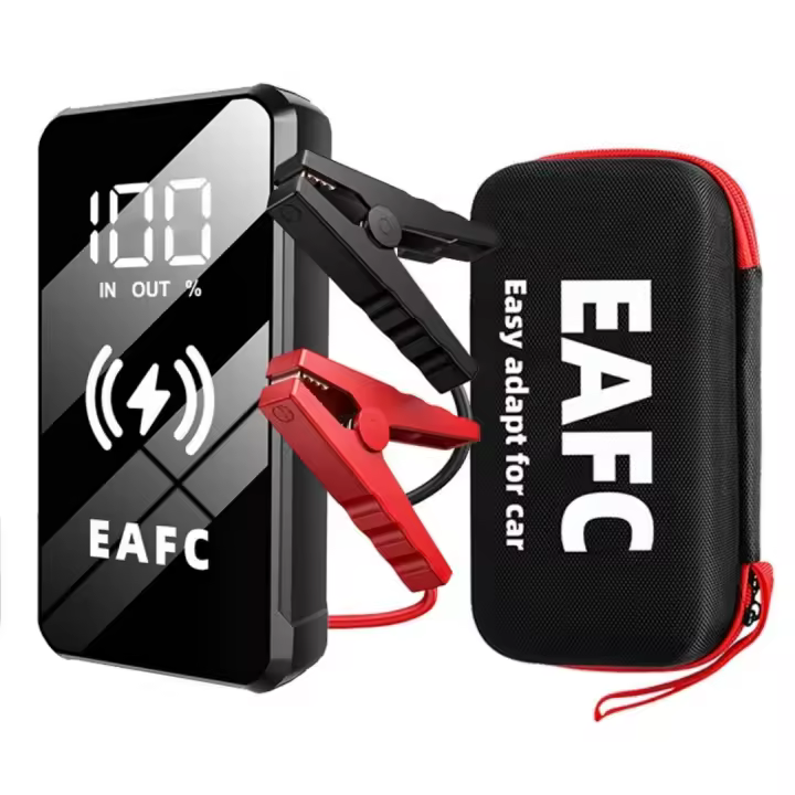 Arrancador de coche de 2000 A, potenciador de batería de 12 V, dispositivo de arranque de emergencia para gasolina y diésel, banco de energía de 6,0 L/4,0 L - 1
