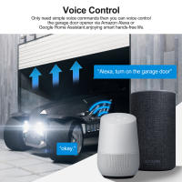 Controlador De Puerta De Garaje Inteligente Tuya WiFi Compatible Con Alexa Y Google Home Para Control Remoto Por APP Y Voz - details 4