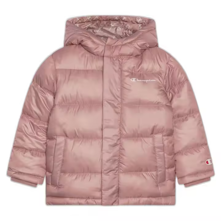 Chaqueta marca Champion modelo 306575 para kids en color rosa - 1