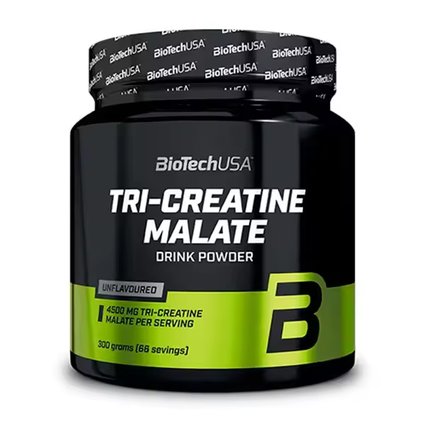 BioTech USA - Tri Creatine Malate x 300 g - Compuesta de Tri Creatina de Malato - 1