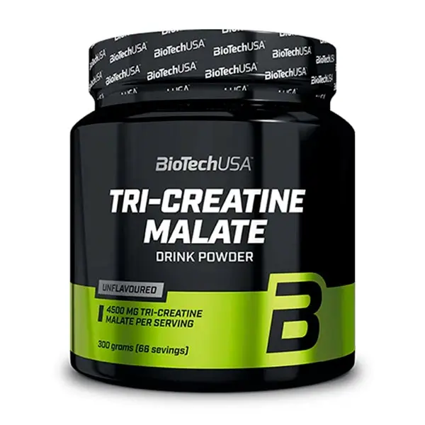 BioTech USA - Tri Creatine Malate x 300 g - Compuesta de Tri Creatina de Malato - 1