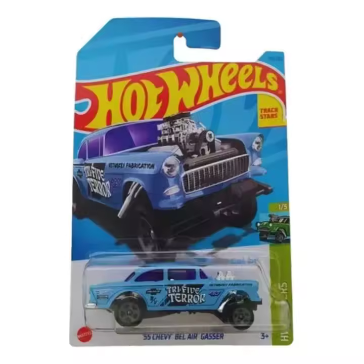 MATTEL : Hot Wheels -'55 Chevy Bel Air Gasser- HKK26 - Coleccionable - Vehículo para Jugar - Regalo Original - Edad recomendada mayores de 3 años - 1