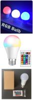 Bombilla LED Multicolor RGB 16 Colores E27 220V Control Remoto De 24 Teclas Luz Inteligente Ajustable Para El Hogar - details 5