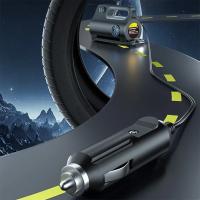 Bomba De Aire Eléctrica Portátil Para Coches Motocicletas Bicicletas Y Balones Inflador De Neumáticos Con Luz LED 12V - details 7