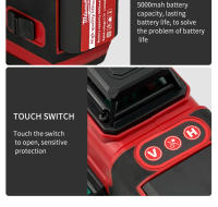 Nivel De Láser Verde Milwaukee 16 Líneas 4D Auto Nivelado 360 Grados Horizontal Y Vertical Super Potente Para Construcción Sin Cable - details 7