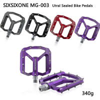 Pedal De Bicicleta De Montaña SIXSIXONE MG-003 Aluminio Aleación Con Rodamientos Sellados Plata Tamaño Ultraligero Para Bicicletas De Montaña - details 0