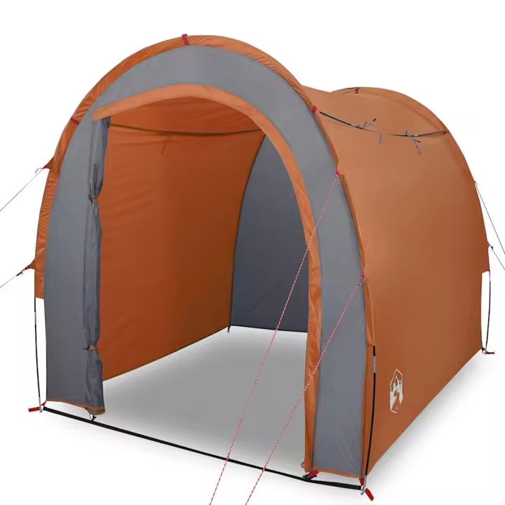 vidaXL Tienda de almacenamiento impermeable naranja - 1