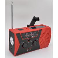 Cargador de emergencia de teléfono USB , manivela Solar de mano, Radio meteorológica portátil para Cargador al Aire Libre, equipo de Camping, herramienta de supervivencia ,Radio meteorológica recargable - details 2