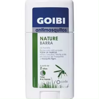 Cinfa GOIBI ANTIMOSQUITOS CITRIODIOL BARRA USO HUMANO - Repelente de Mosquitos - Protección 5 Horas - 1