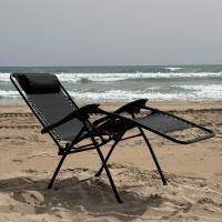 Tumbona reclinable Rainbow, 177x65x113 cm, soporta hasta 110 kg, plegable. Tumbona para jardín, playa, camping - details 3