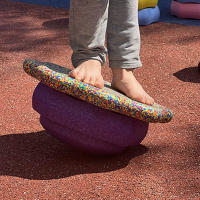 Tablero De Equilibrio Para Niños Entrenamiento Temprano De La Educación Del Jardín De Infantes Piedras Para Saltar Para Cruzar El Río Material De Goma Unisex - details 1
