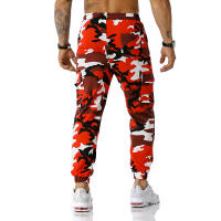 Nuevos Pantalones De Entrenamiento Casual Para Hombre Con Múltiples Bolsillos Camuflaje Para Deporte Al Aire Libre Running Y Fitness - details 18