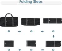 Para Easyjet Aerolíneas Cabina Bolsa Underseat Plegable Bolsa de Viaje Holdall Equipaje de mano Durante Noche para Mujeres y Hombres - details 4