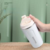 350ml/500ml Taza de café de Maple inoxidable Taza Térmica de viaje a prueba de fugas botella de té Taza de café Frasco de vacío - details 2